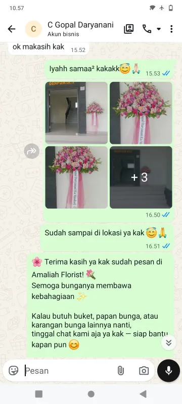Pengiriman Karangan Bunga Sukapura